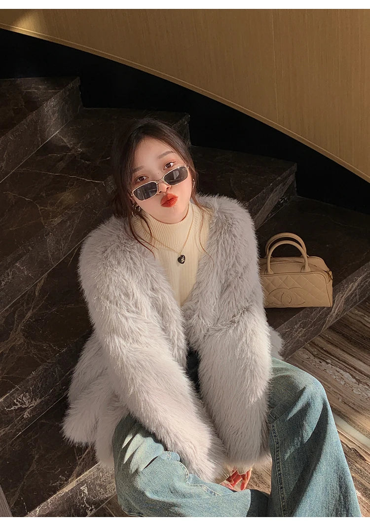 Pull col roulé doublure polaire