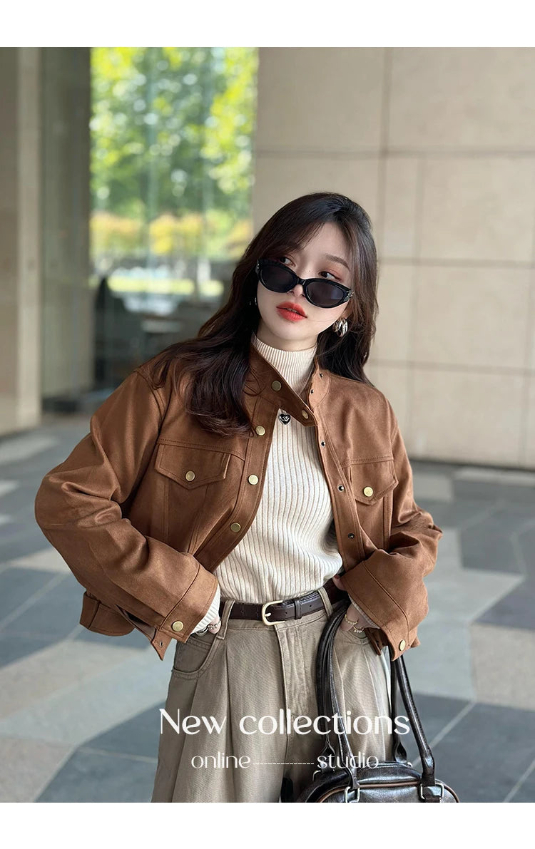 Pull col roulé doublure polaire