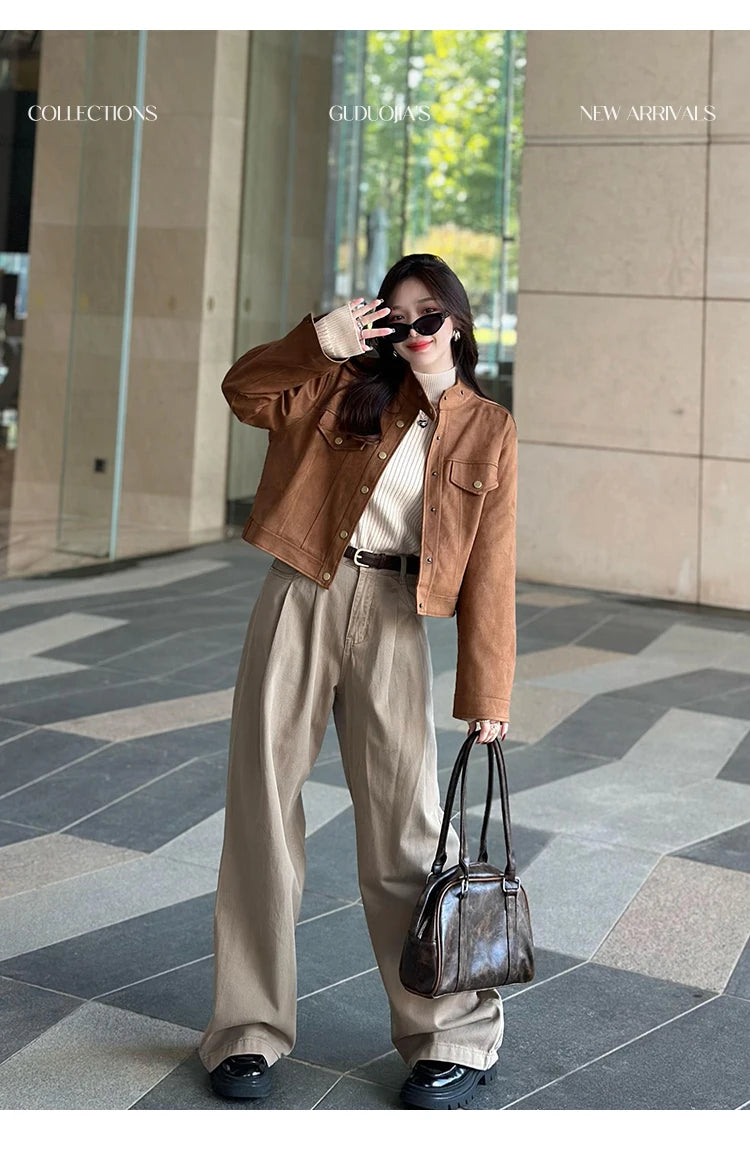 Pull col roulé doublure polaire